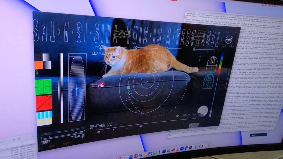 NASA: Psyche Probe Streams Cat Video via Laser Across 30 Million Kilometers