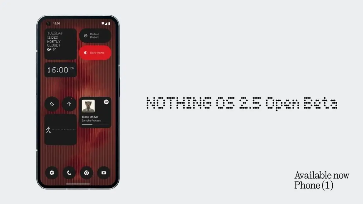 Nothing Phone (1) Updates to Android 14 Open Beta